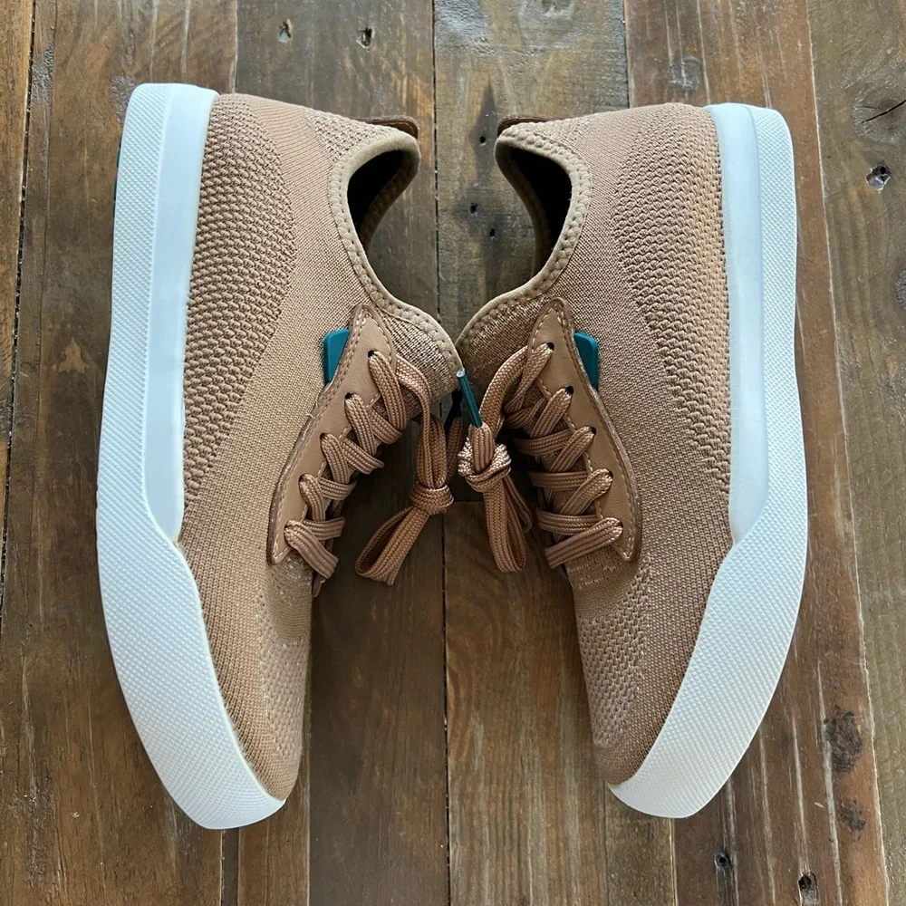 ‼️final no offers ‼️NEW Vessi Weekend sneakers oak brown sz 6 - Picture 10 of 13